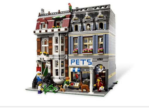 10218 зоомагазин LEGO